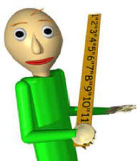 Baldi Bad Scarry Math Teacher Horror School Escape