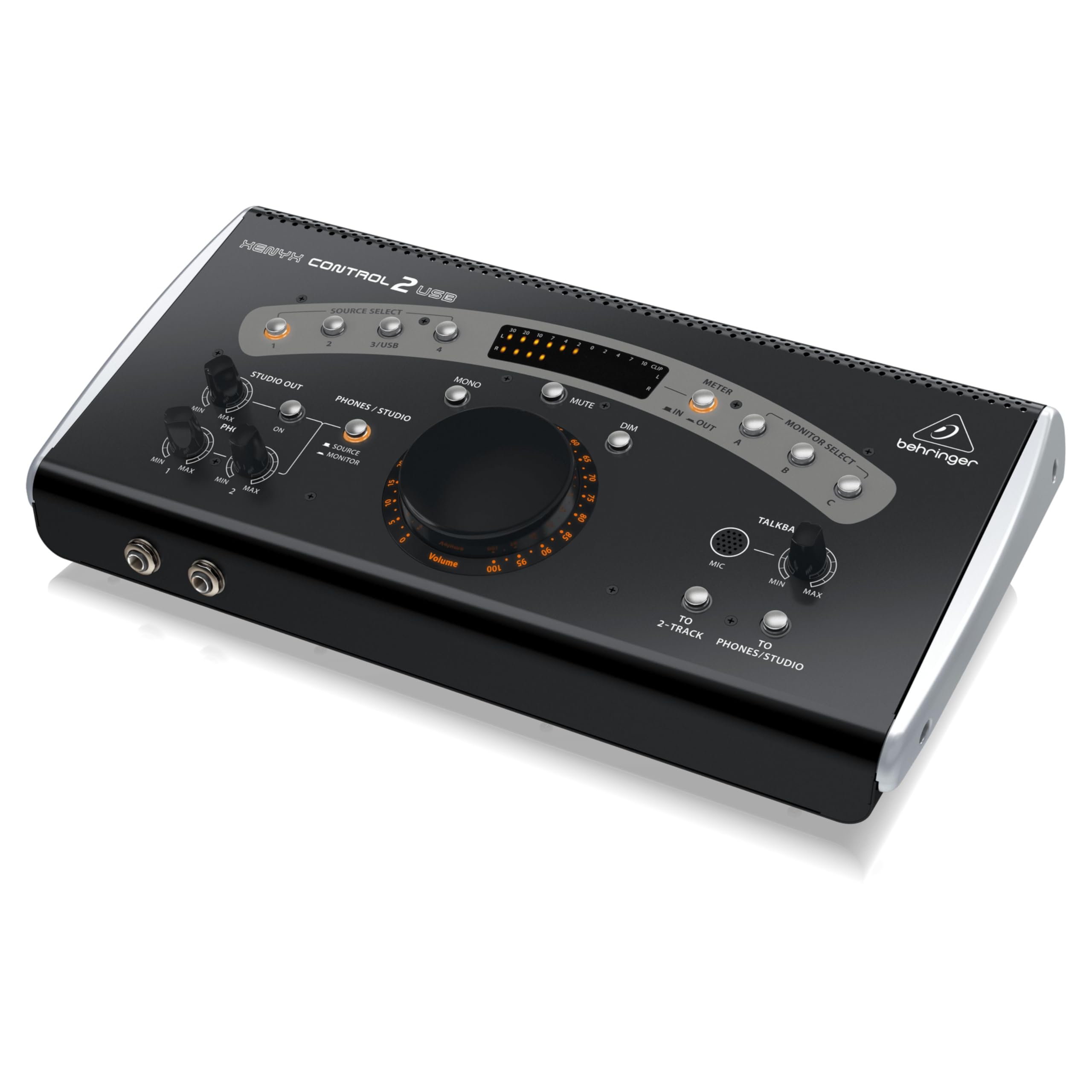 behringer MONITOR2USB オーディオインターフェイス、モニコン Amazon.co.jp: べリンガー モニターコントローラー USB