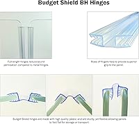 Vista 4 de Drum Shield 5 paneles de 2 pies de ancho X 5 pies de alto en jaula de batería de acrílico con bisagras flexibles de longitud completa