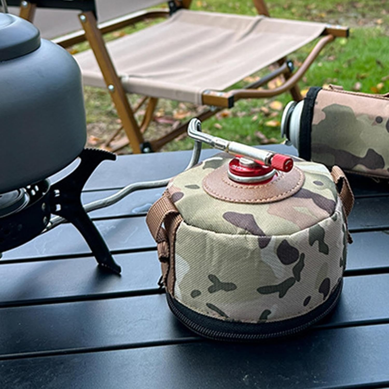 専用出品　キャニスターポーチ ノースフェイス トラベルキャニスター2 赤青 軽量ポーチ NM08129