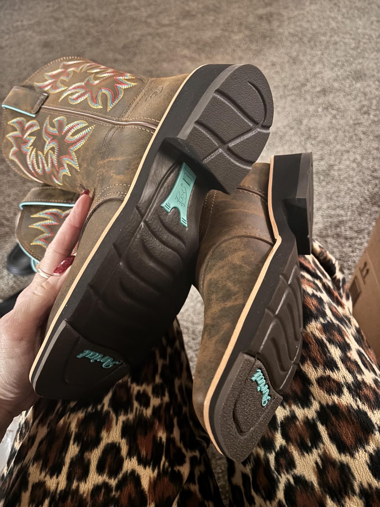 Ariat Botas Western Delilah Deco Para Mujer