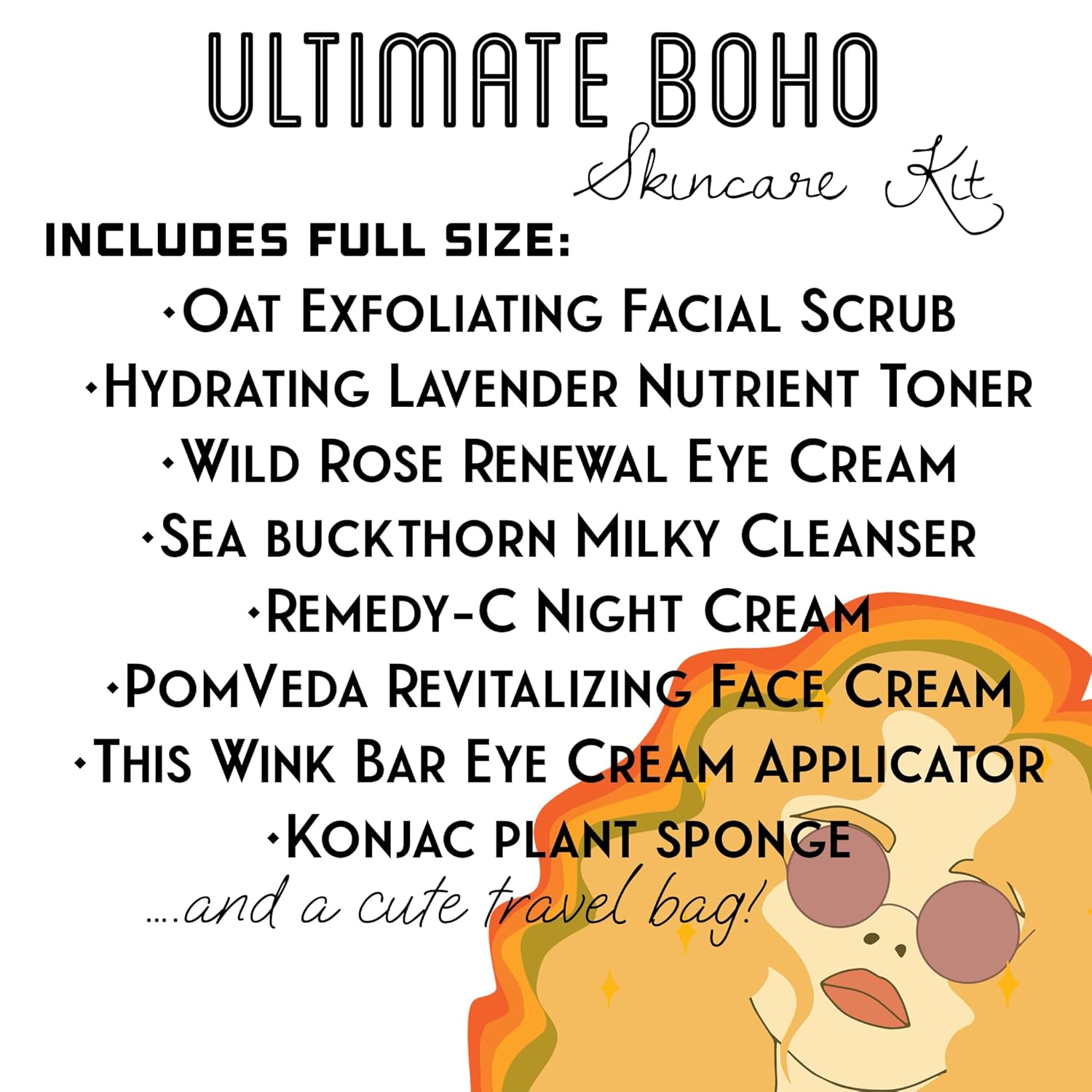 Clean Beauty Skincare Gift Set for Women – Hydrating Face Cleanser, Moisturizer & Eye Cream – Plant-Based Botanical Facial Kit – Perfect Birthday or Self-Care Gift by Boho Aromatic - Image 2