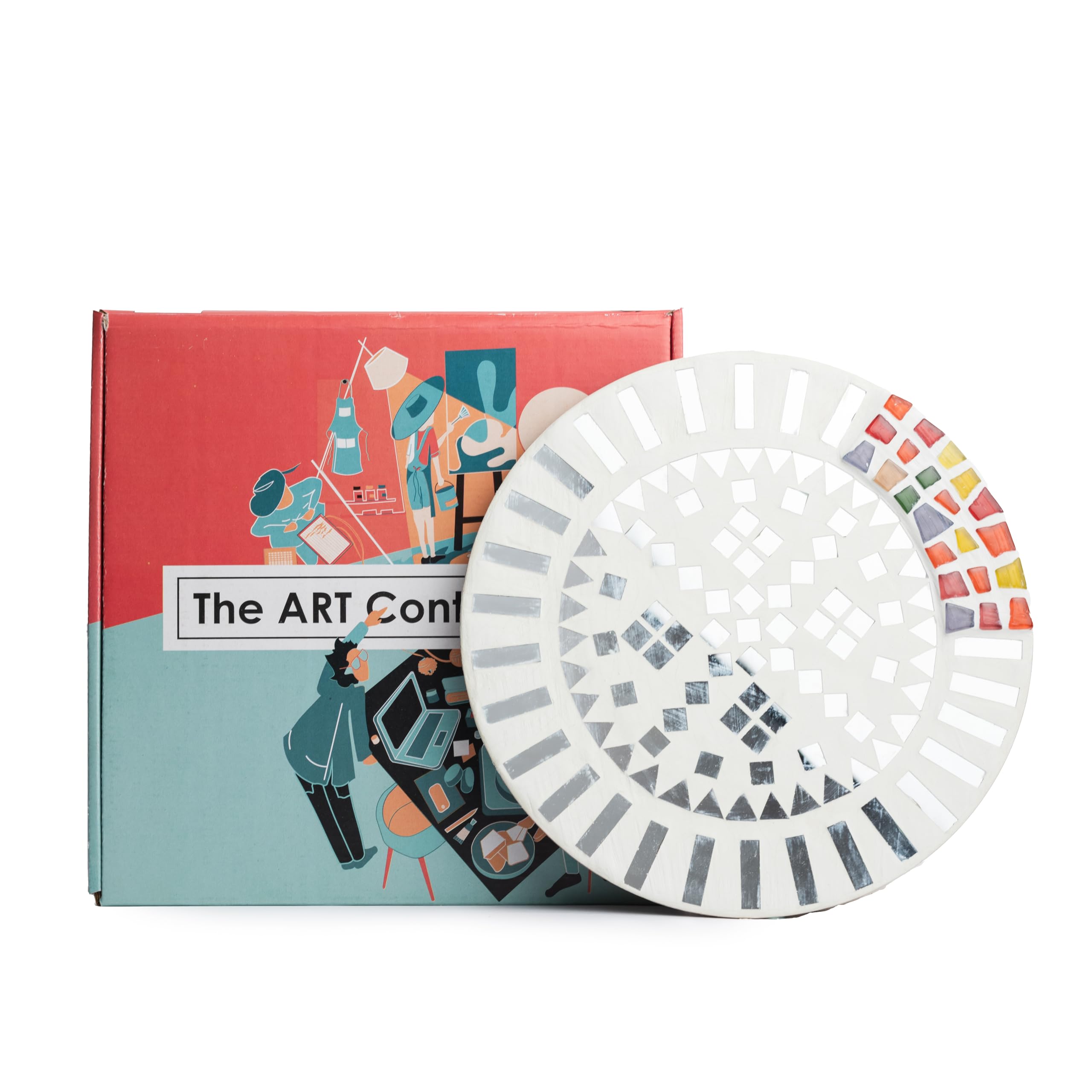 Buy Mirror Mosaic Kit at Budget-Friendly Crafting Artful Adventures Await | Affordable DIY Kits | Mirror Craft