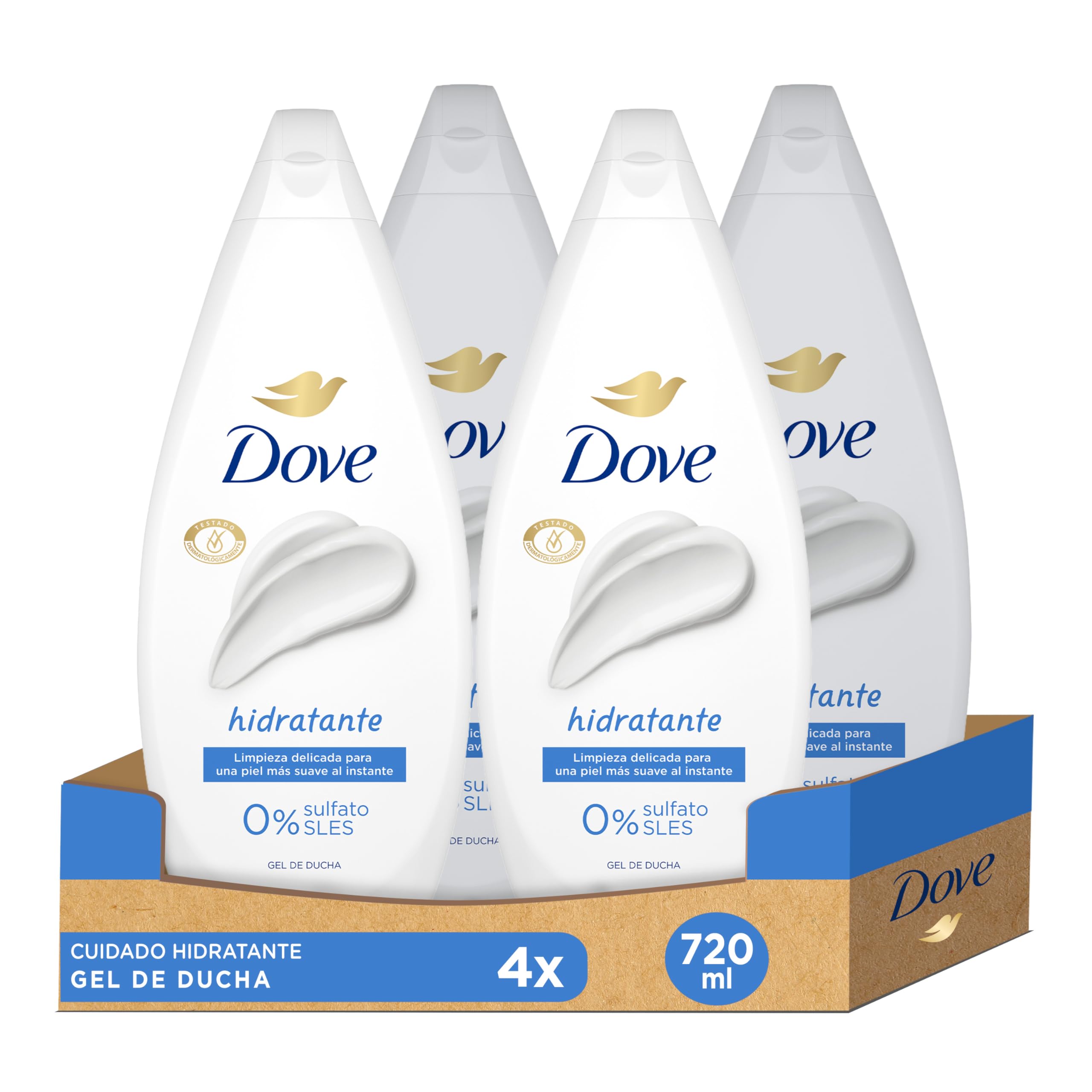Dove Gel de Ducha Hidratante Limpieza delicada para una piel suave, 450 ml — view 6