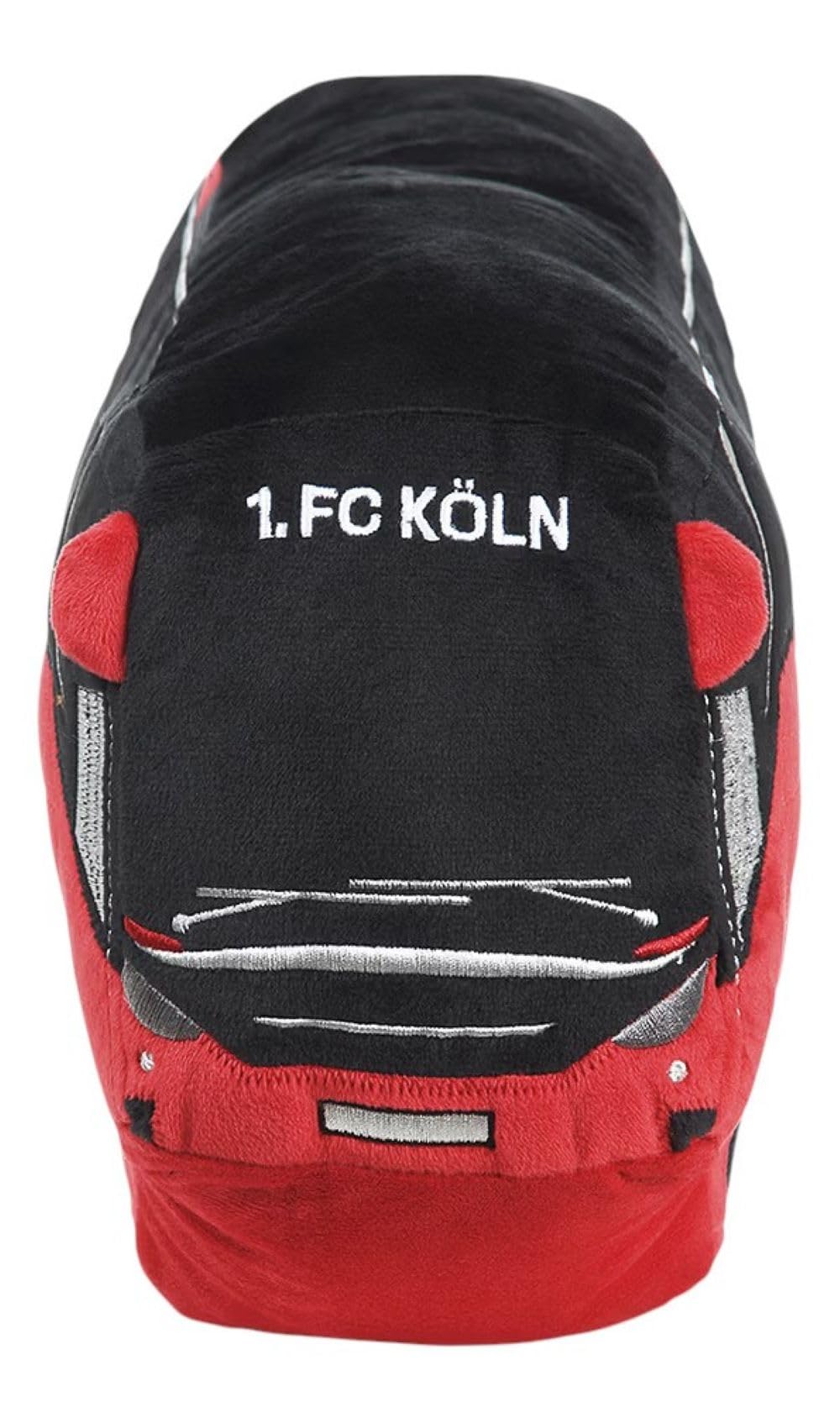 1. FC Köln Kissen - Mannschaftsbus - Kuschelkissen | Dekokissen - Plus Lesezeichen I Love Köln