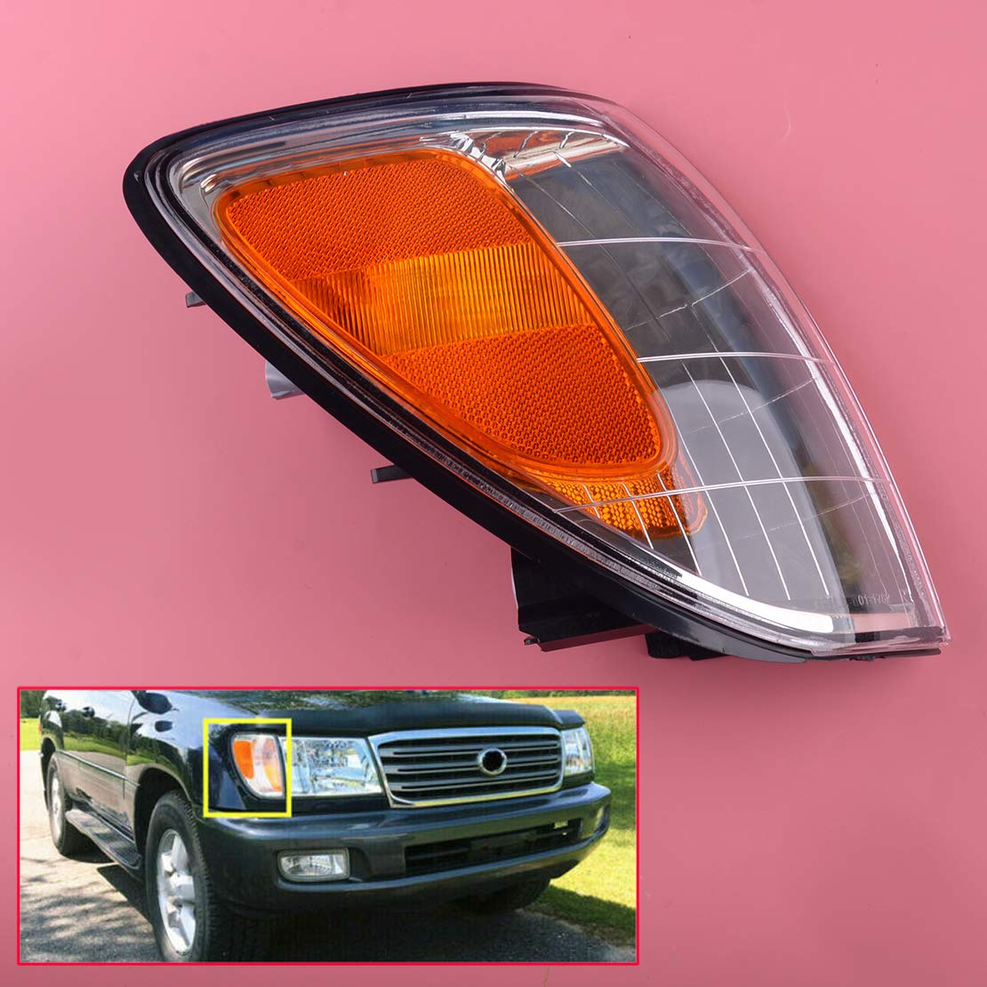Amazon.com: beler 2 Pin Front Right Corner Turn Signal Light