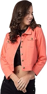 FUNDAY FASHION Men's Denim Blend Standard Length Jacket