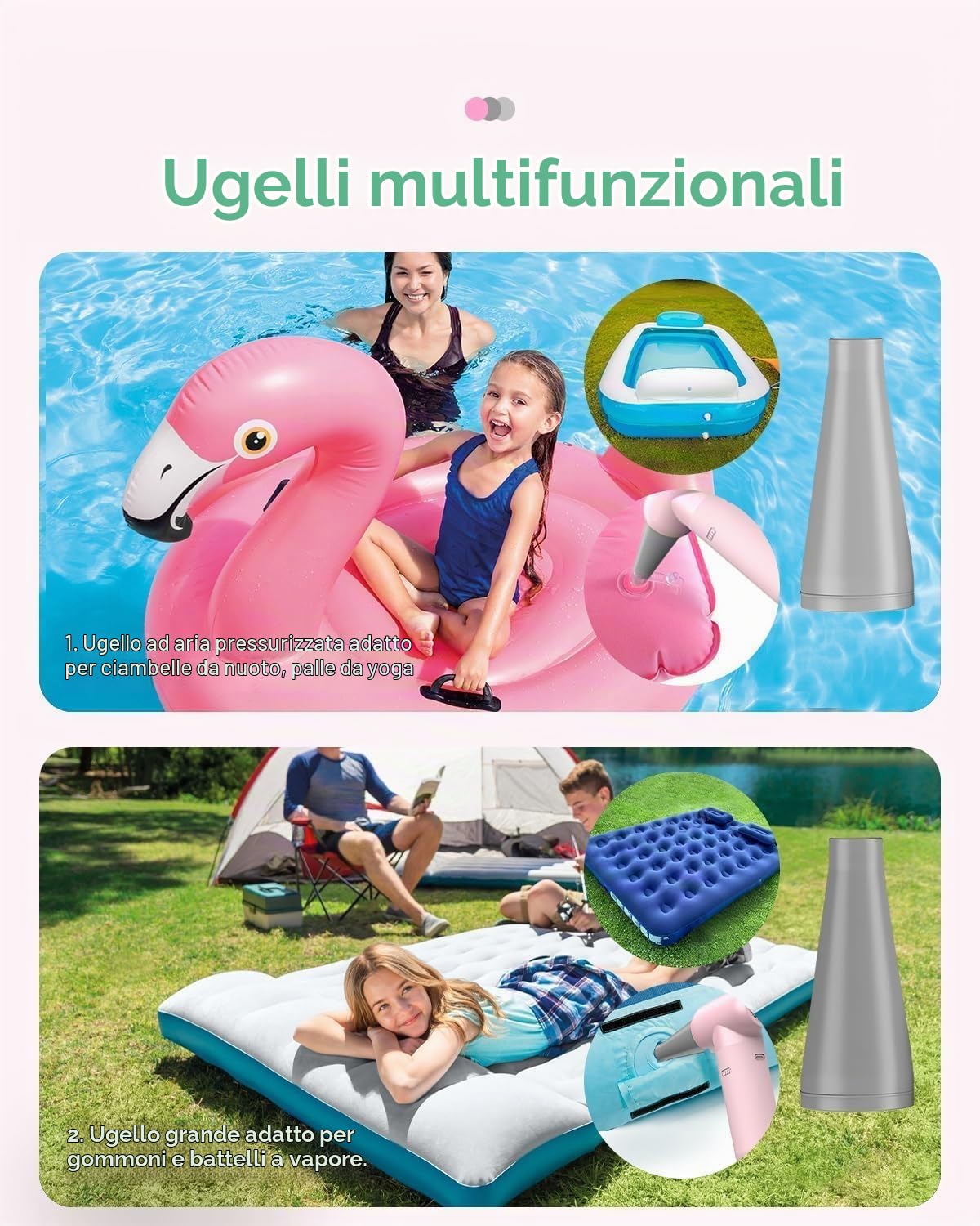 Elettrico Rimuovi Polvere Aria Compressa Senza Fili,180000 giri/min Soffiatore Aria Compressa con Illuminazione Ausiliaria/Regolazione a 3 Velocità per Computer, Tastiera, Ufficio, Auto