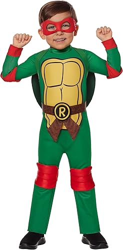 Spirit Halloween Teenage Mutant Ninja Turtles Toddler Raphael Costume Officially Licensed TMNT Group Costumes