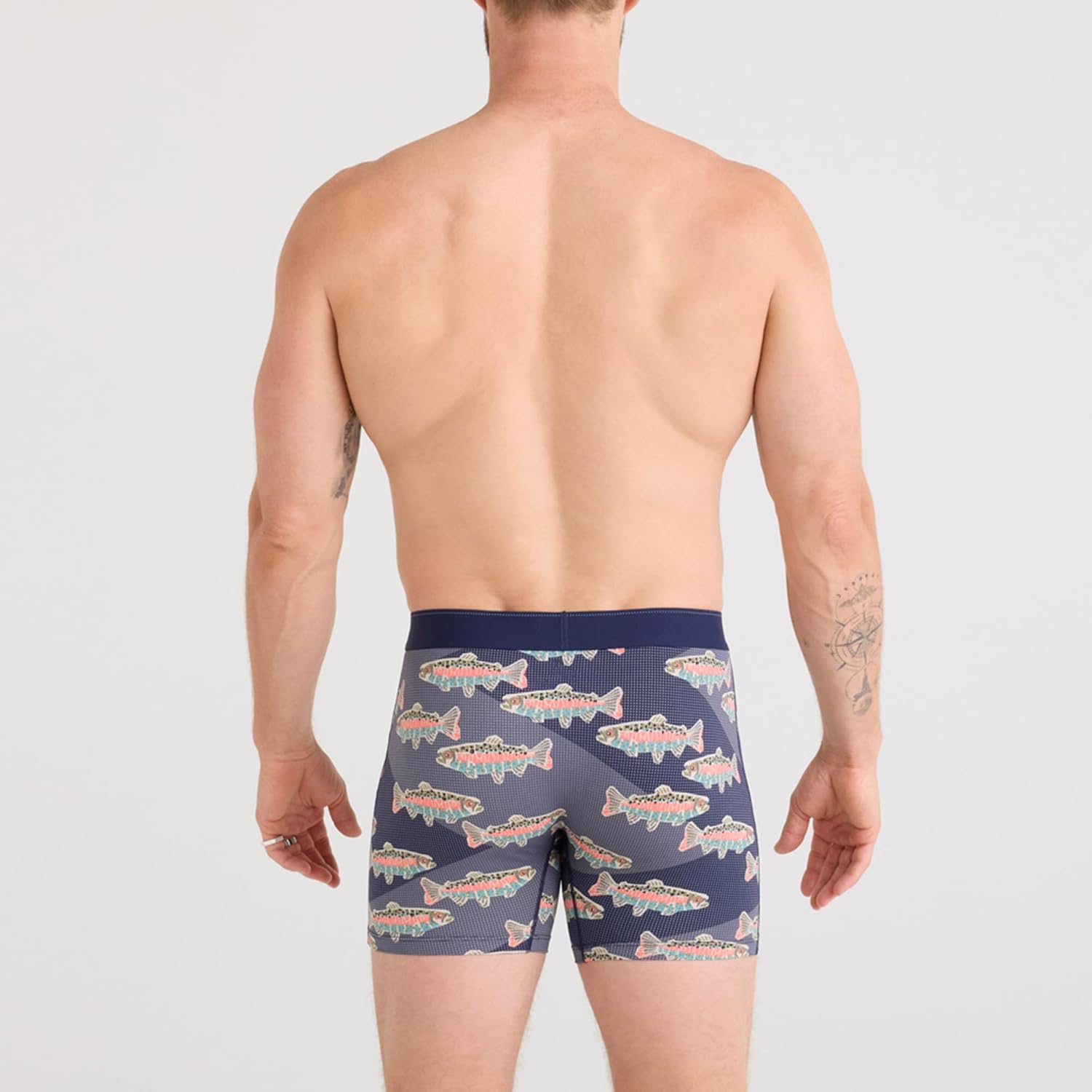 SAXX Underwear Co. Men's Underwear with Pouch Quest Quick Dry Mesh Boxer Brief Fly - Image 4