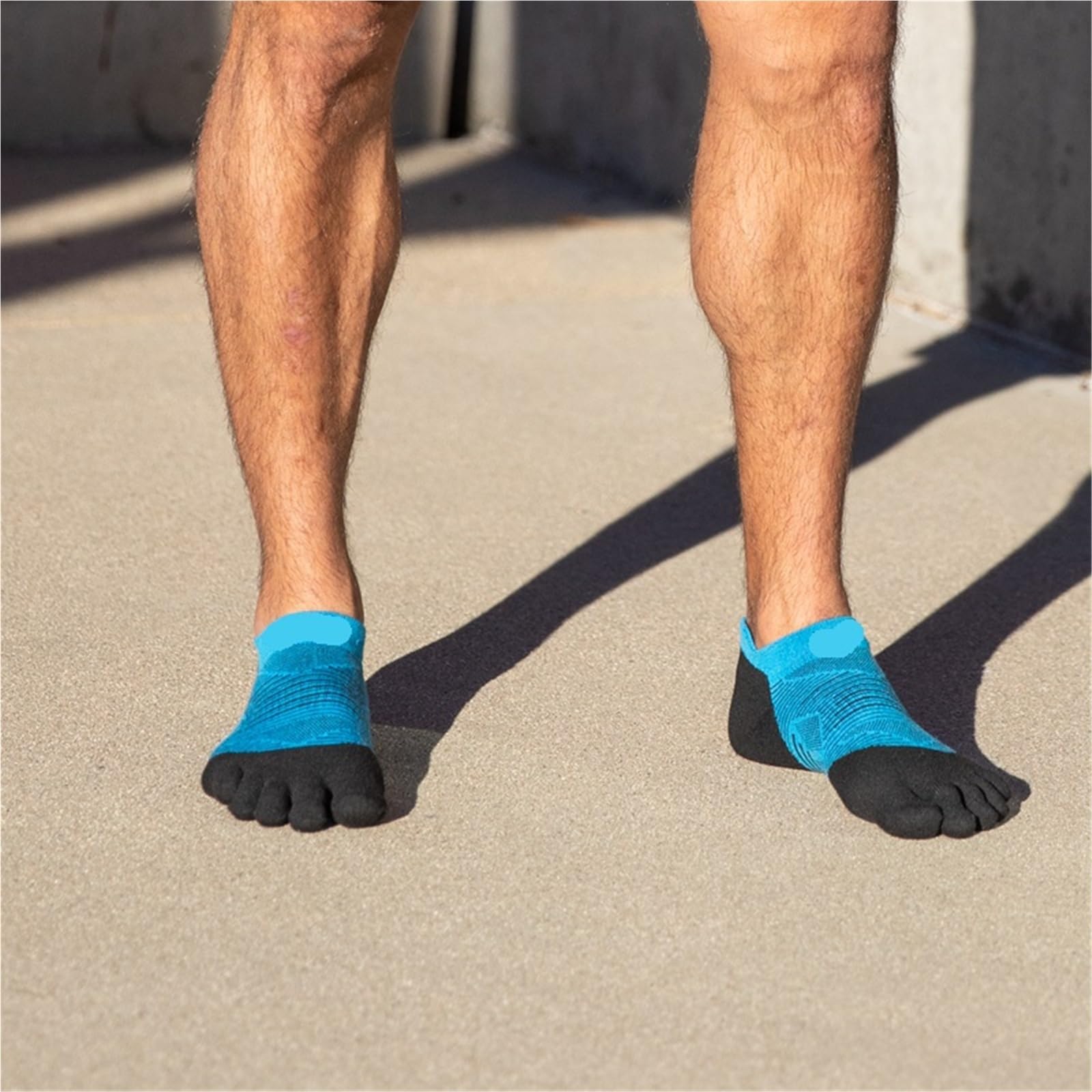 Calcetines Impermeables Calcetines de running cinco dedos, grosor regular, hasta media pantorrilla, impermeables, unisex, for deportes al aire libre