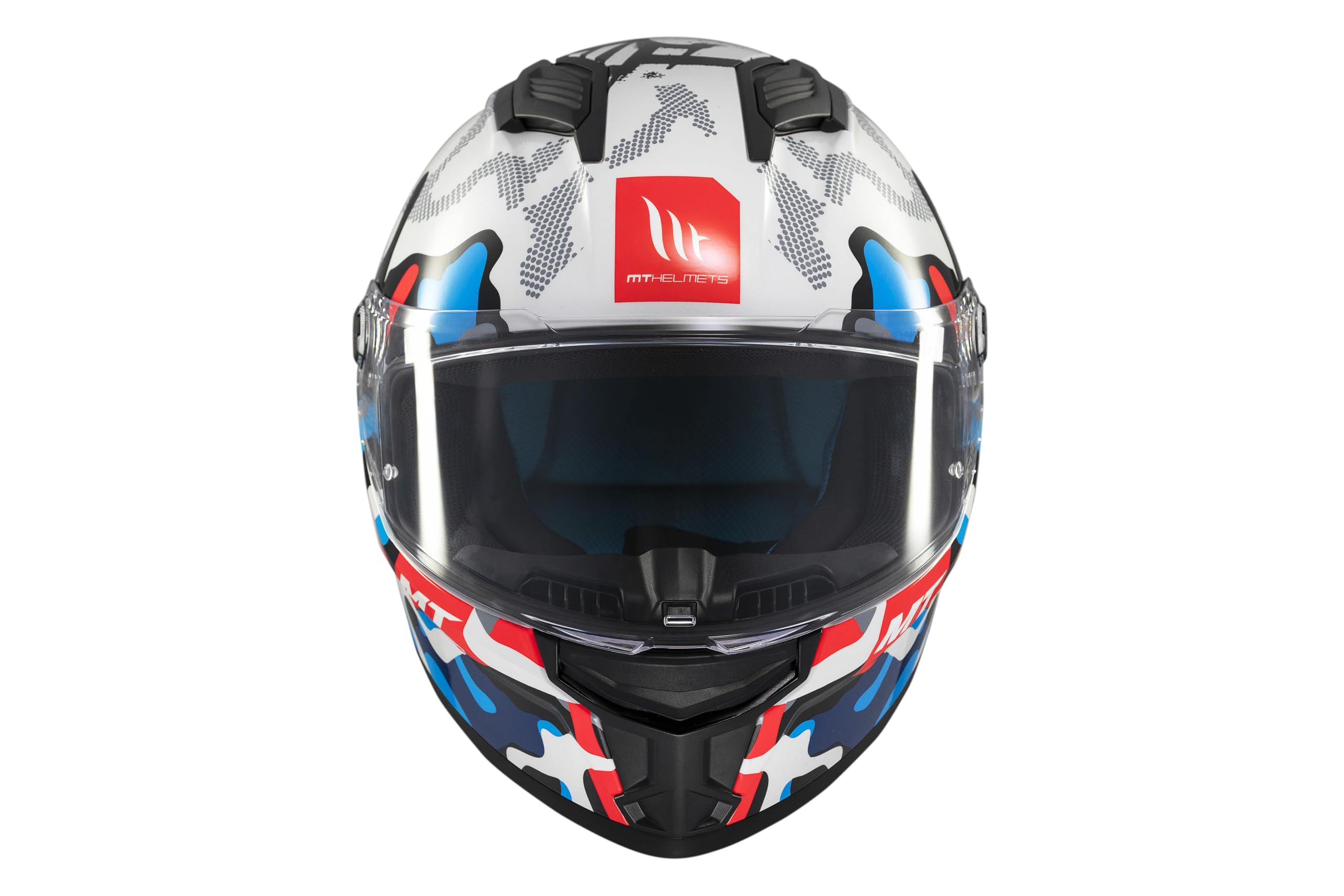MT Helmets Stinger 2 – Casco Moto Integral Deportivo con Pantalla Antivaho Compatible con Pinlock, Visor Solar Full Vision, Interior Lavable y Calota HIRP | Homologado ECE 22.06 & DOT