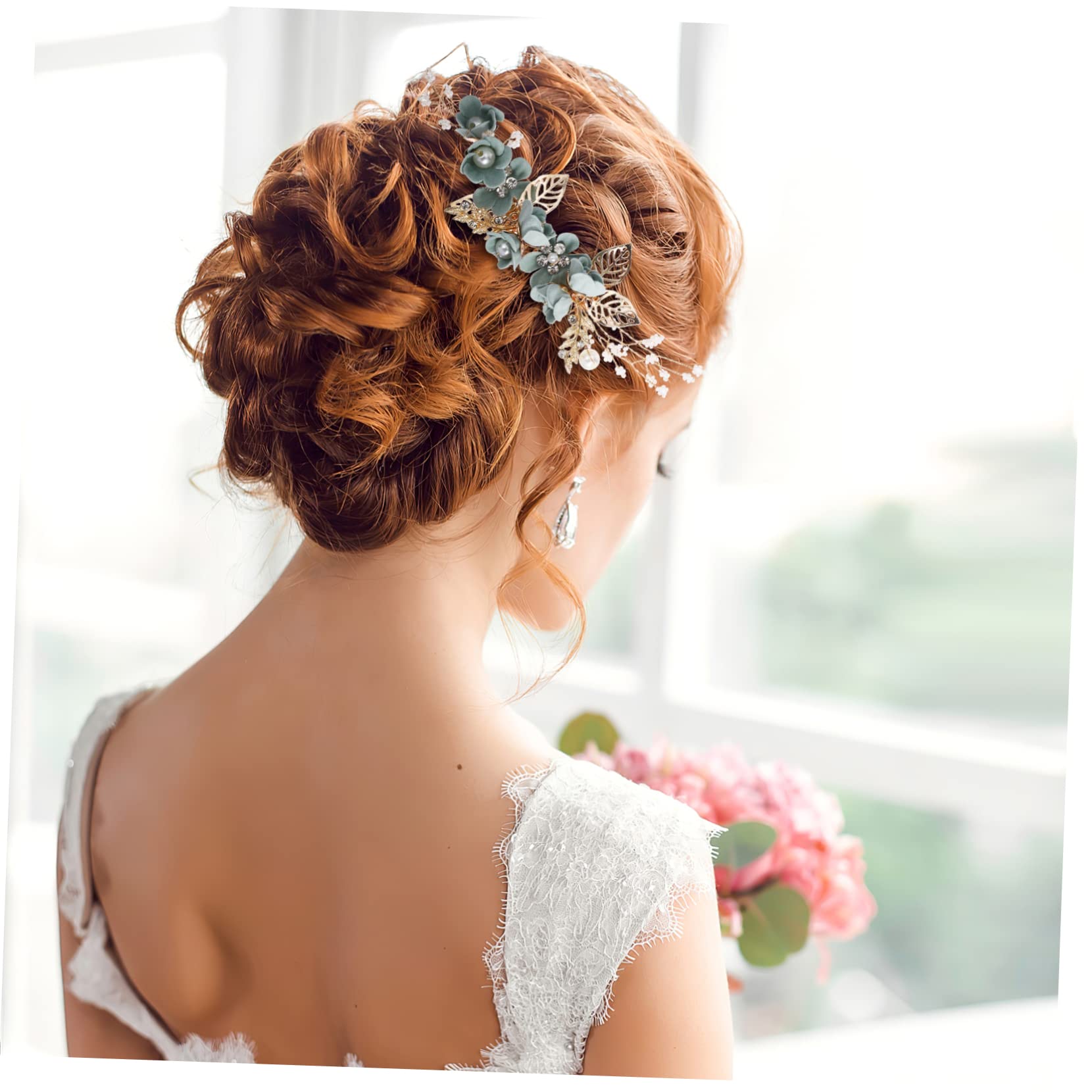 6sätze Retro Haarschmuck Mit Blumen-haarspangen Und Haarnadeln Teiliges Mit Perlen Und Blättern Haaraccessoires Für Hochzeiten Und Besondere Anlässe