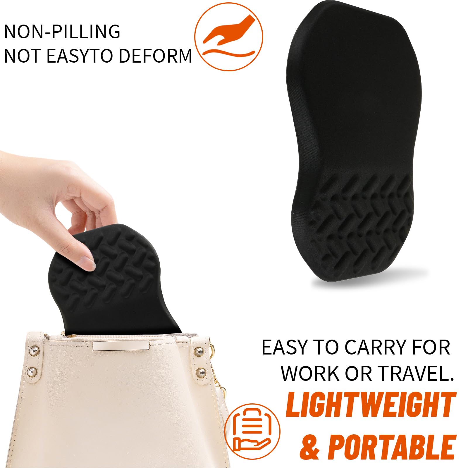 Ergonomiczna podkładka pod mysz, antypoślizgowa podstawa PU do komputera, laptopa, biura, domu