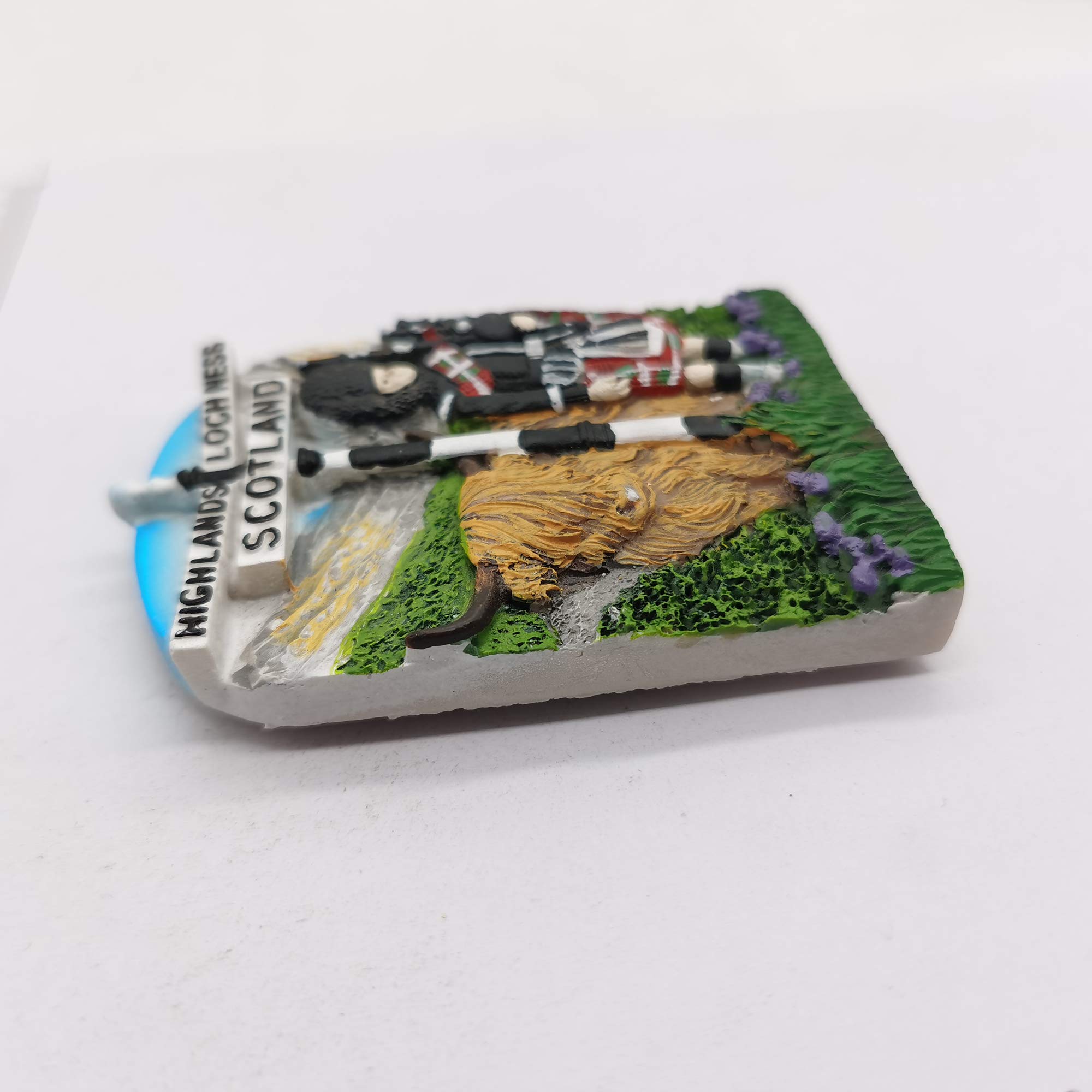 Inverness Scotland UK - Calamita da frigorifero 3D, regalo per souvenir da viaggio, decorazione per casa e cucina, motivo: Scozia, Inghilterra