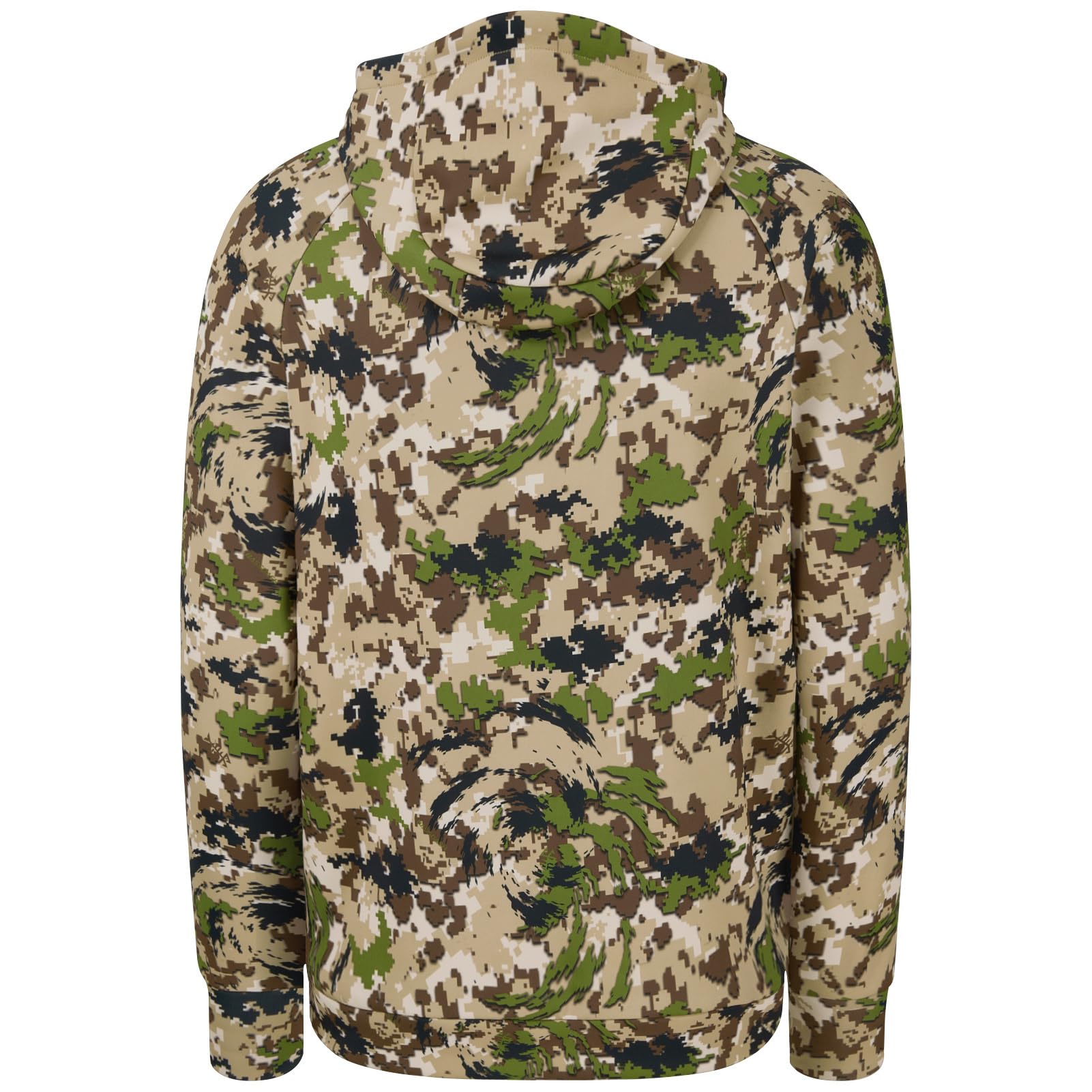 Bassdash Herren Fleece Hoodie Warmer Pullover Kapuzenpullover mit Schlauchschal Wasserdicht Jagd Angeln Sweatshirt FS18M
