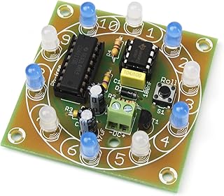 AR197 Elektronische Roulette, Glücksrad mit Dreheffekt Bausatz DIY