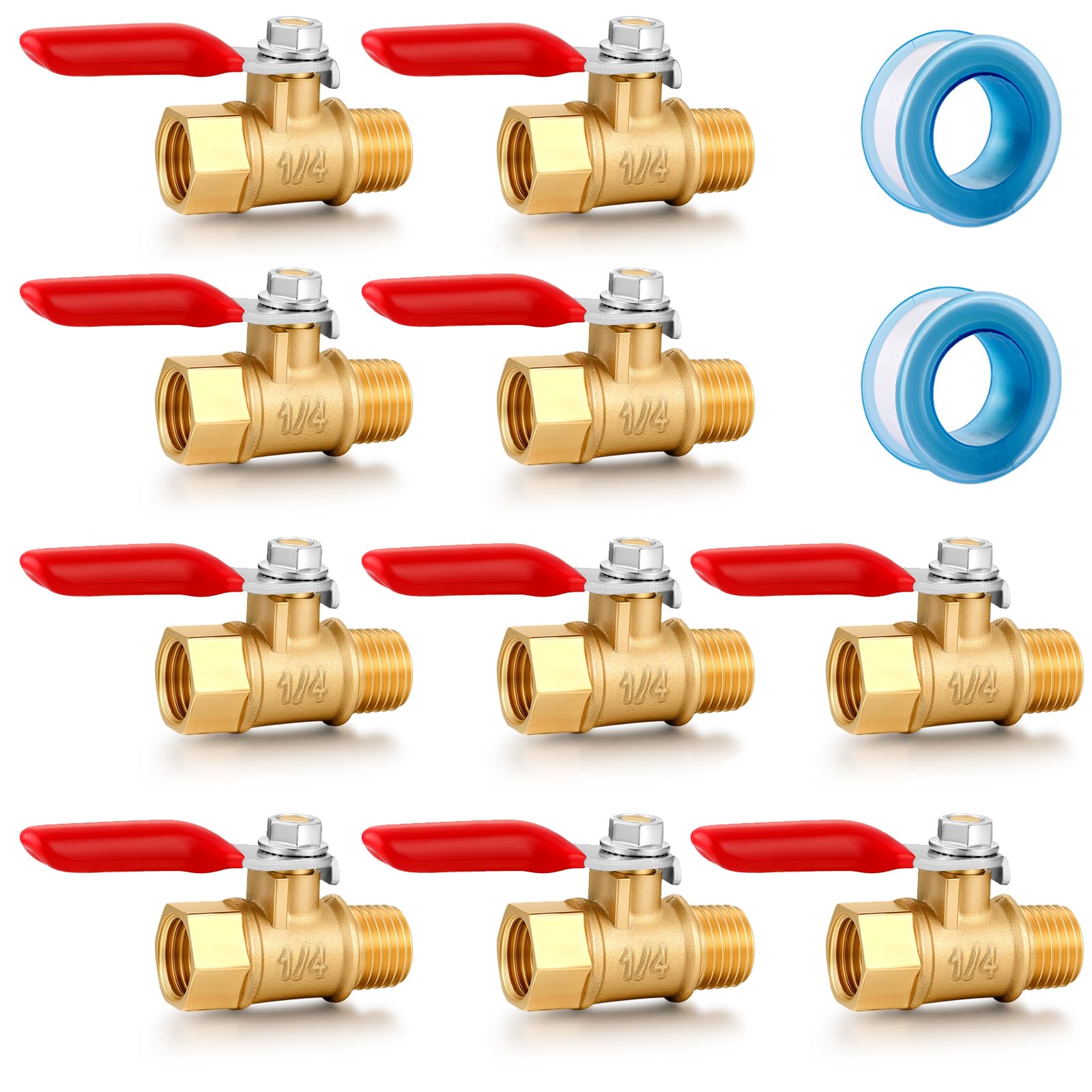 1/4 NPT Air Compressor Valves - 3 Pack -8 1/4 NPT Air Compressor Valves - 3 Pack -8