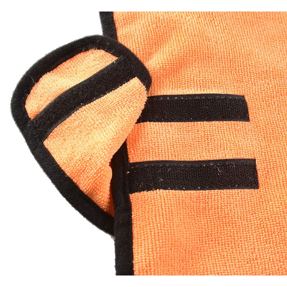 Serviette de Bain Absorbant à de Microfibre, Peignoir pour Chien Serviettes de Bain Manteau de Séchage pour Chien
