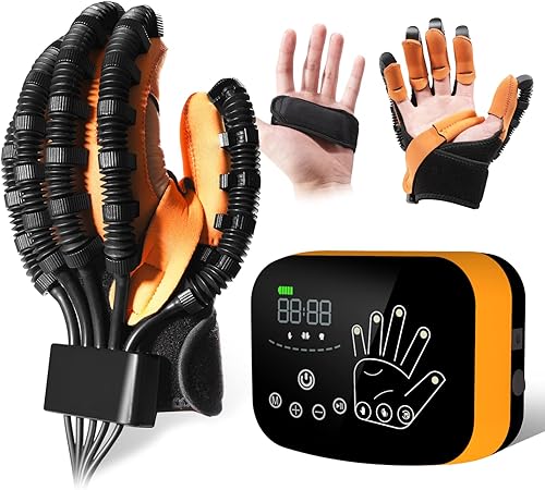 Guantes de robot de rehabilitación para pacientes con hemiplejia y pacientes con parálisis cerebral, entrenamiento de rehabilitación de dedos,