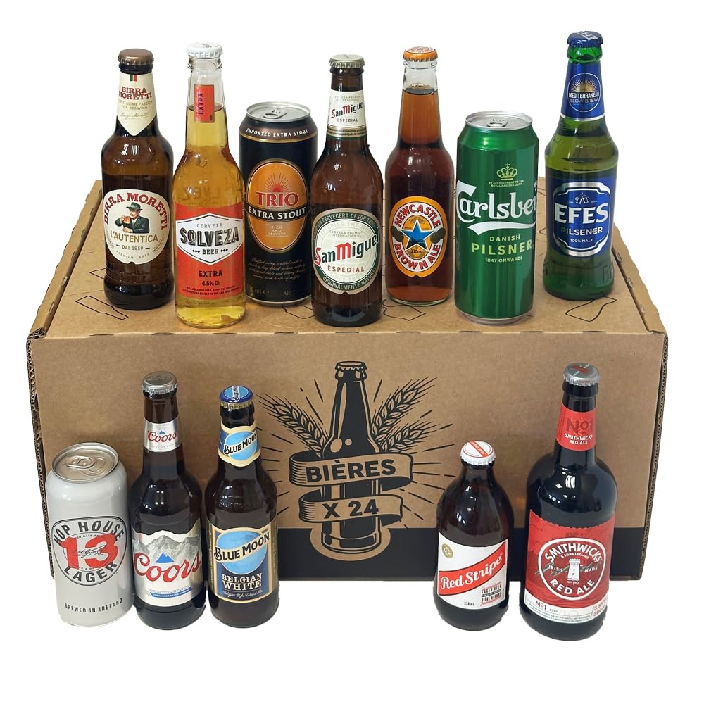 Coffret bières du monde - 2 * 12 bières du monde