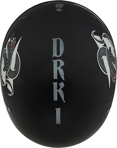 Miniatura 3 de GMAX HH-65 DRK1 Half Helmet - FMVSS 218 Approved