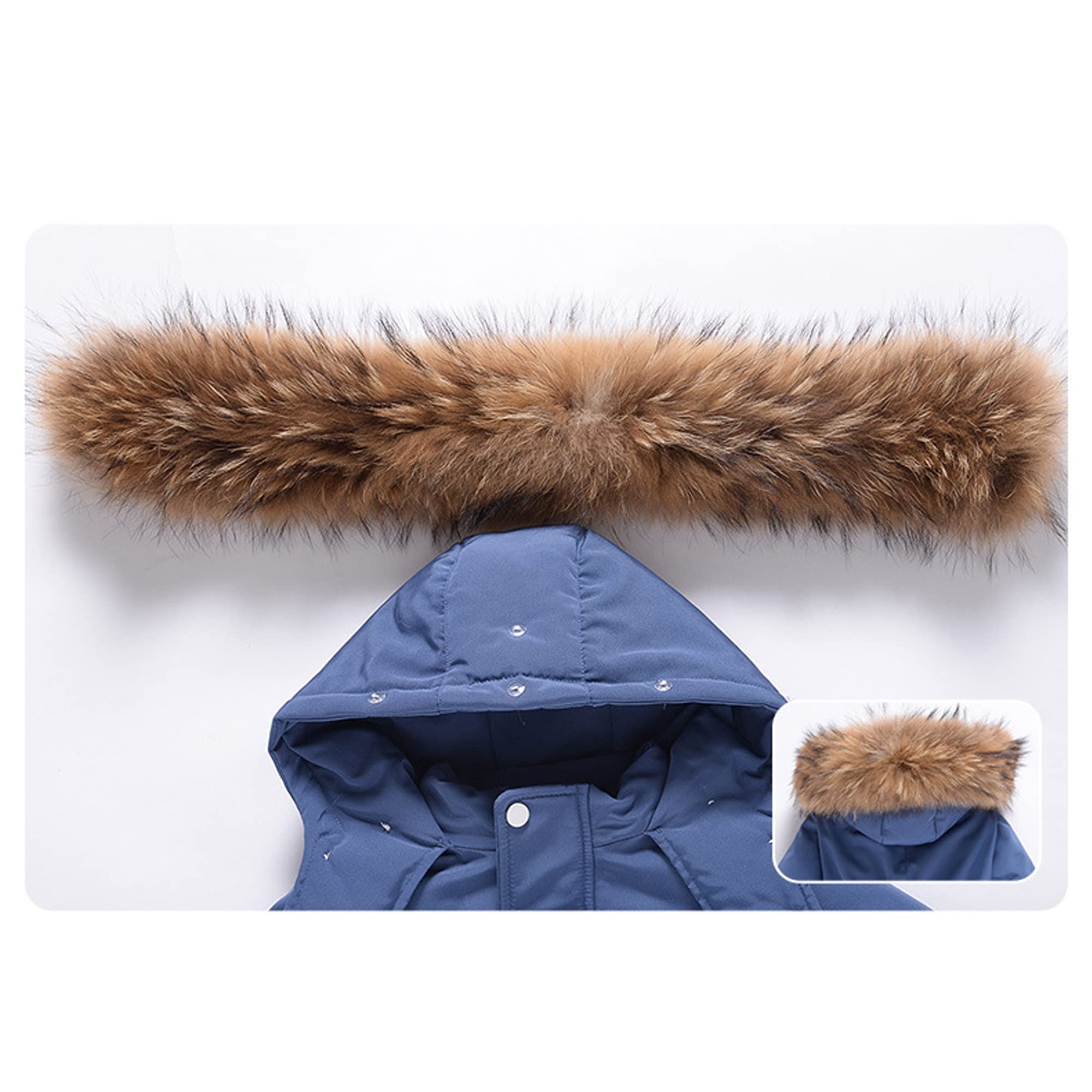 Legou Children's one-piece down jacket 1-6 years old outdoor ski suit mountaineering suit one-piece suit Pink 100CM