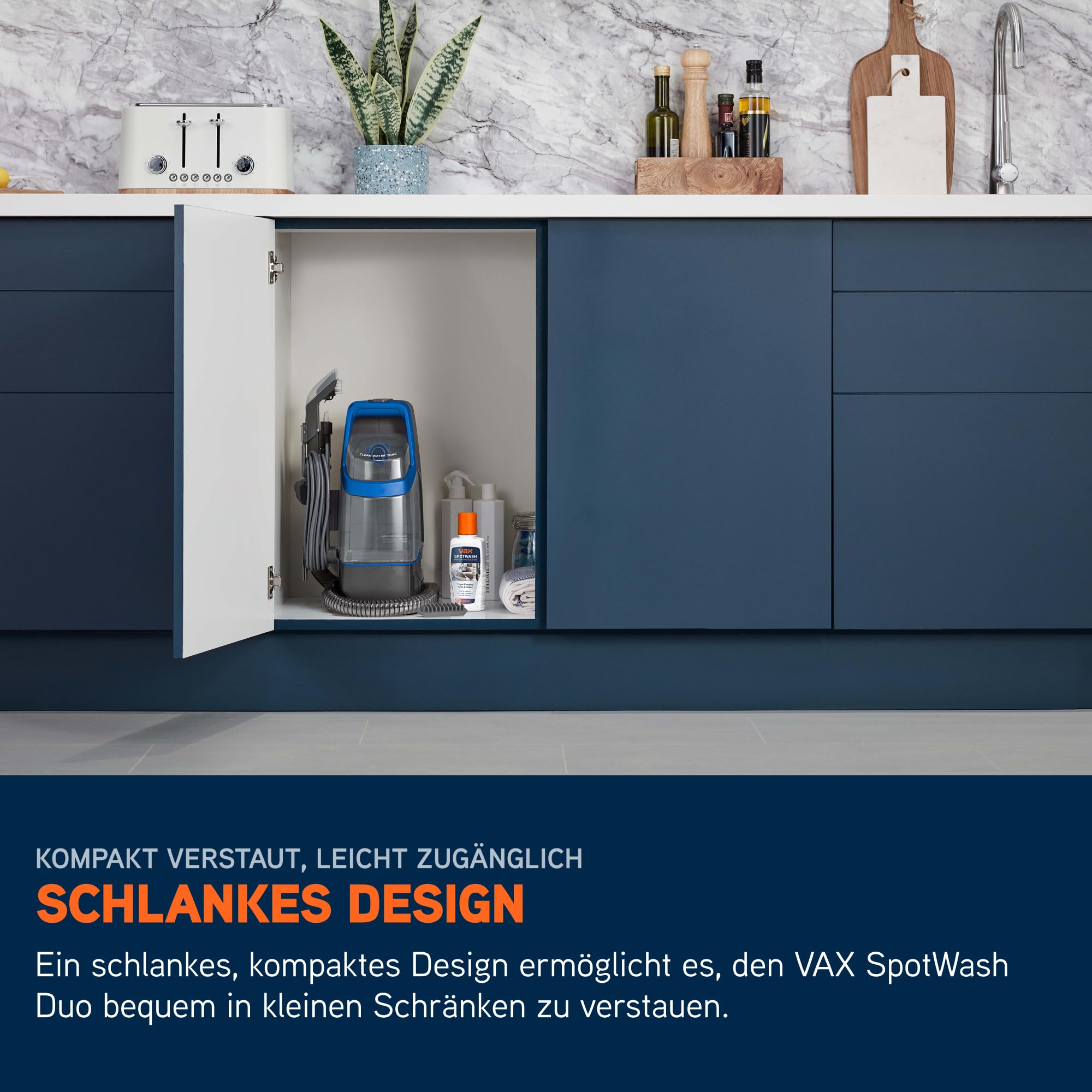 Vax SpotWash Duo Fleckenreiniger – Teppich- und Polsterreiniger Gerät mit Haustier-Aufsatz, Zubehör für die tägliche Reinigung, Multi-Oberflächen-Düsen und Reinigungslösung