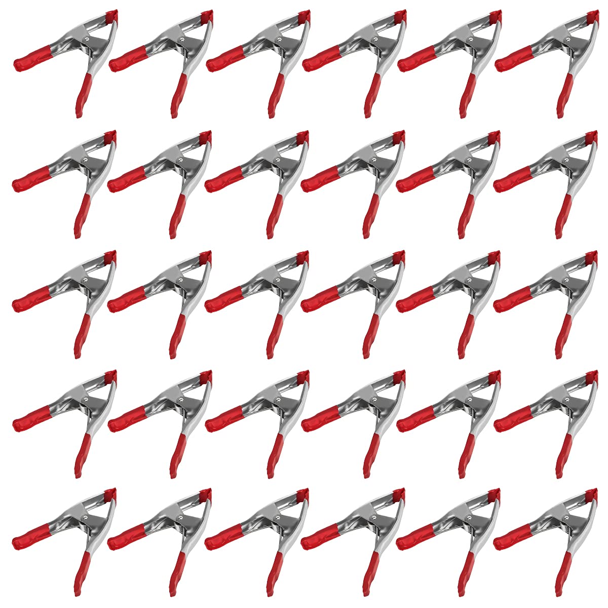 9 pulgadas pinzas de resorte de Metal con punta de color rojo