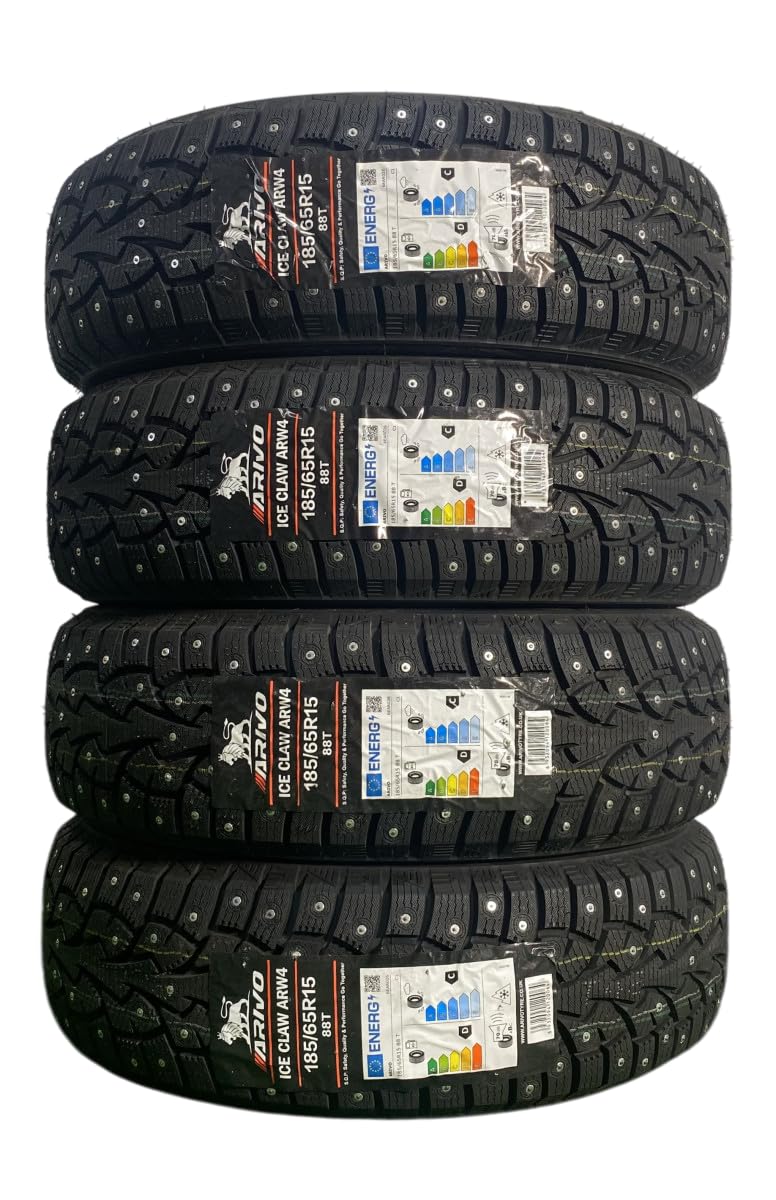 Amazon.co.jp: 185/65R15 88T ARIVO ARW4 スパイクタイヤ 4本セット