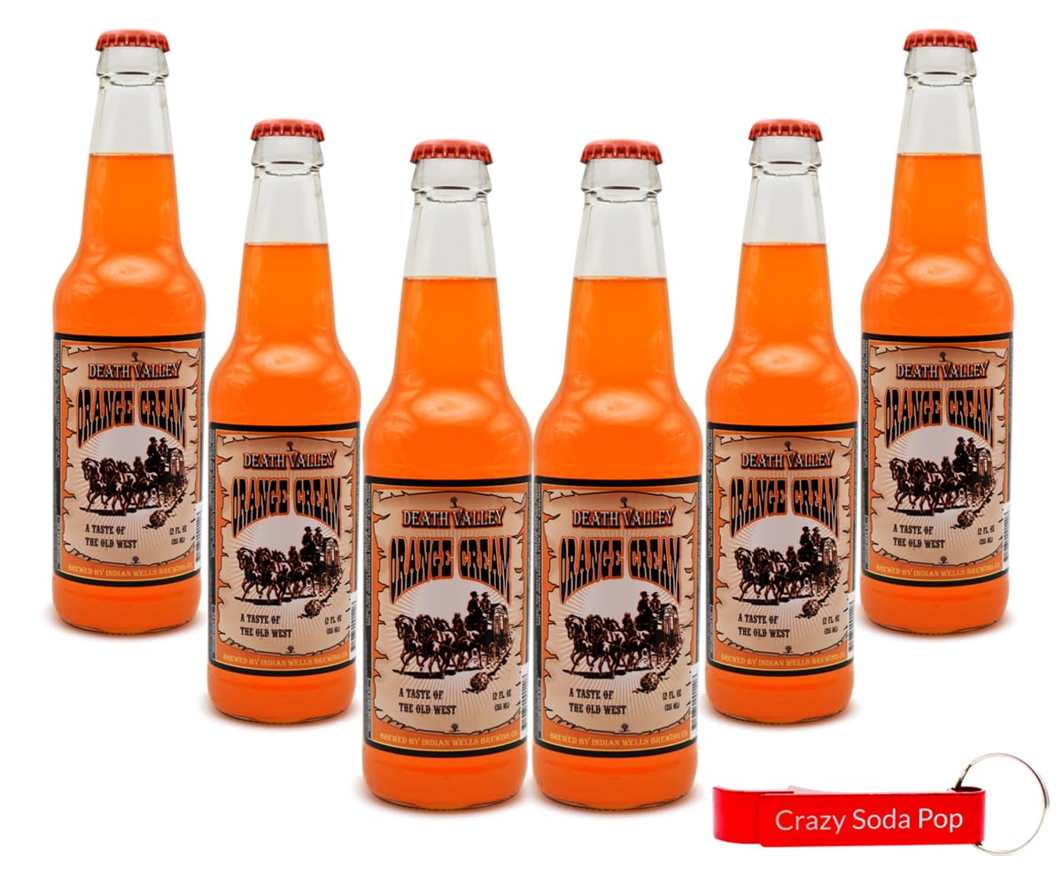Amazon.com : Death Valley Soda | 6 Pack of Orange Cream