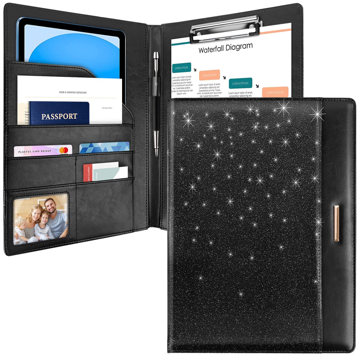 Snapklik com Glitter Padfolio Resume - 716o3Qf6A0L 