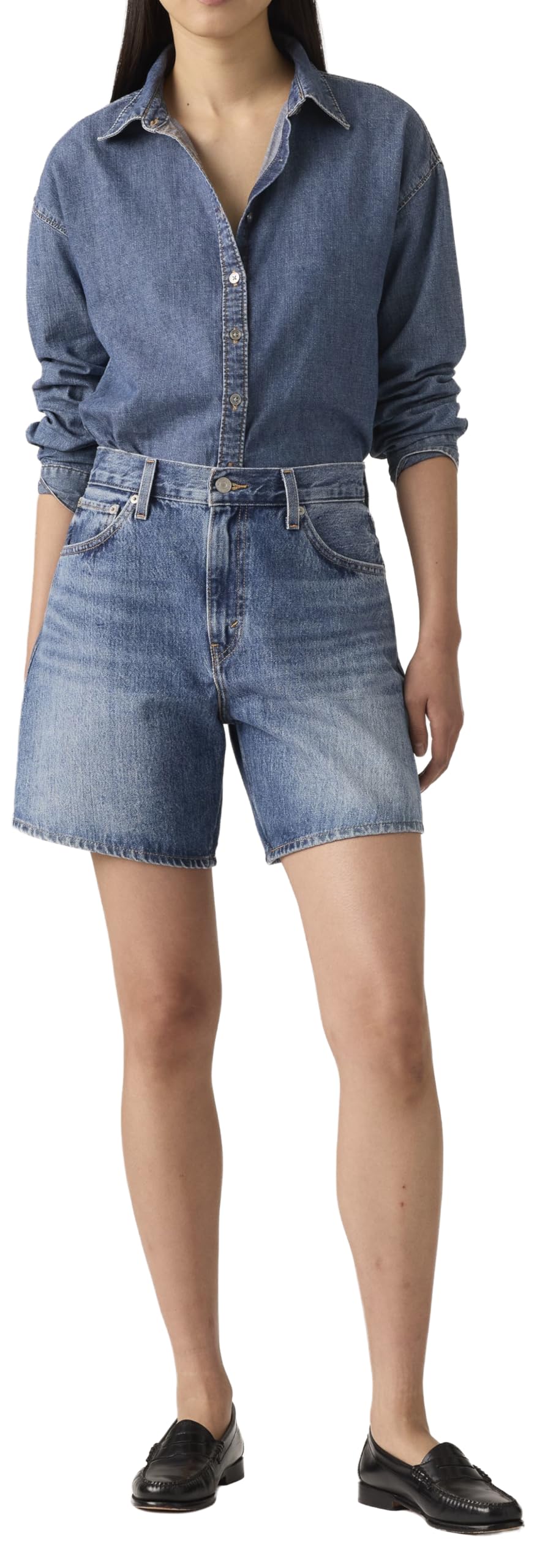 Levi's Donna High Rise Baggy Pantaloncini