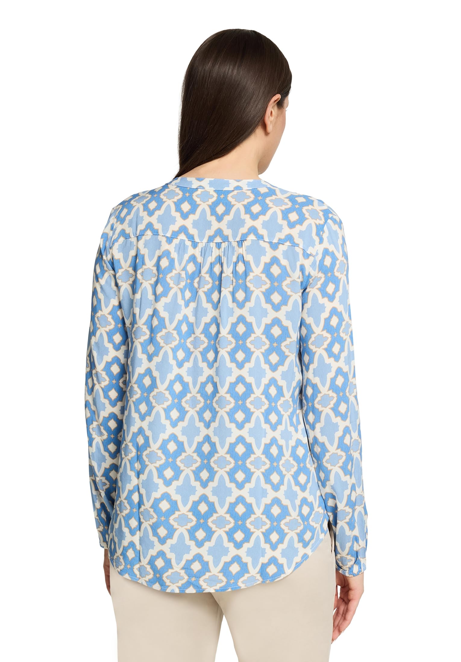 Cartoon Damen Blusenshirt mit Muster