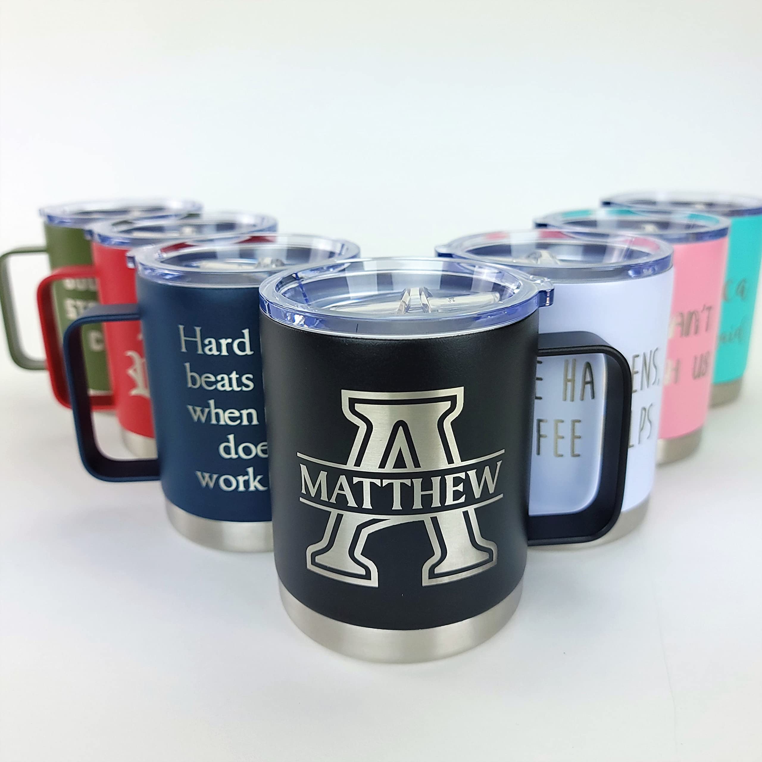 Personalised Travel Mug With Initial & Name In New Zealand - Foto 3