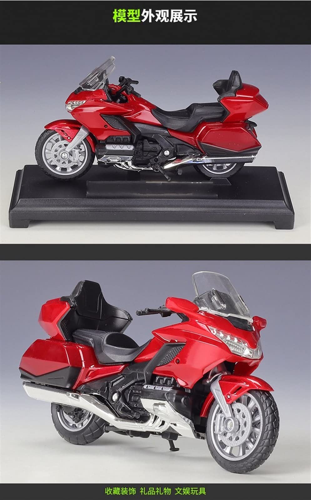 HONDA Goldwing 　レッドモデル　1/6サイズ　バイク・フィギュア HONDA Goldwing レッドモデル 1/6サイズ バイク・フィギュア