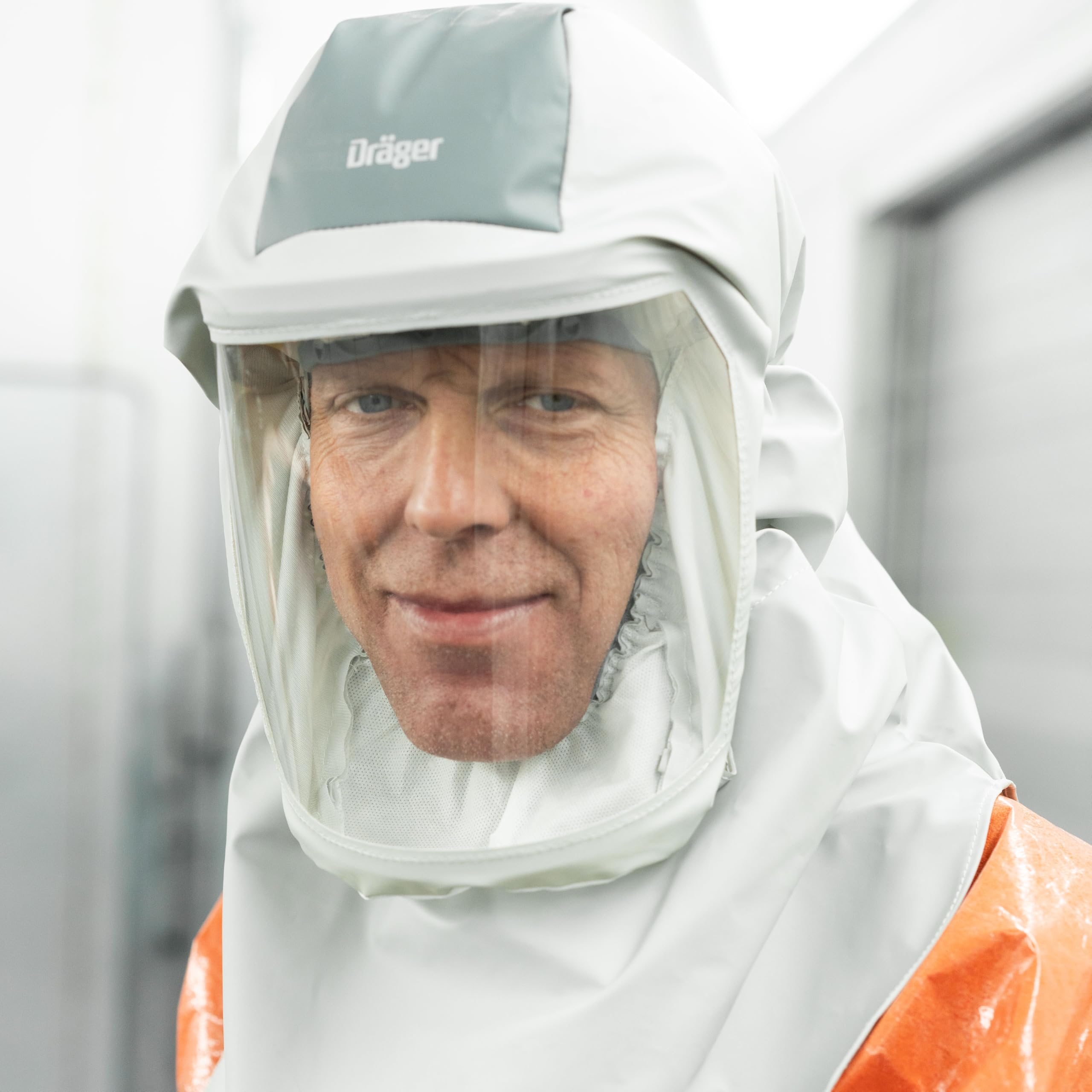 Dräger X-plore 8000 Premium capó largo, capó intercambiable de nivel de protección TH3