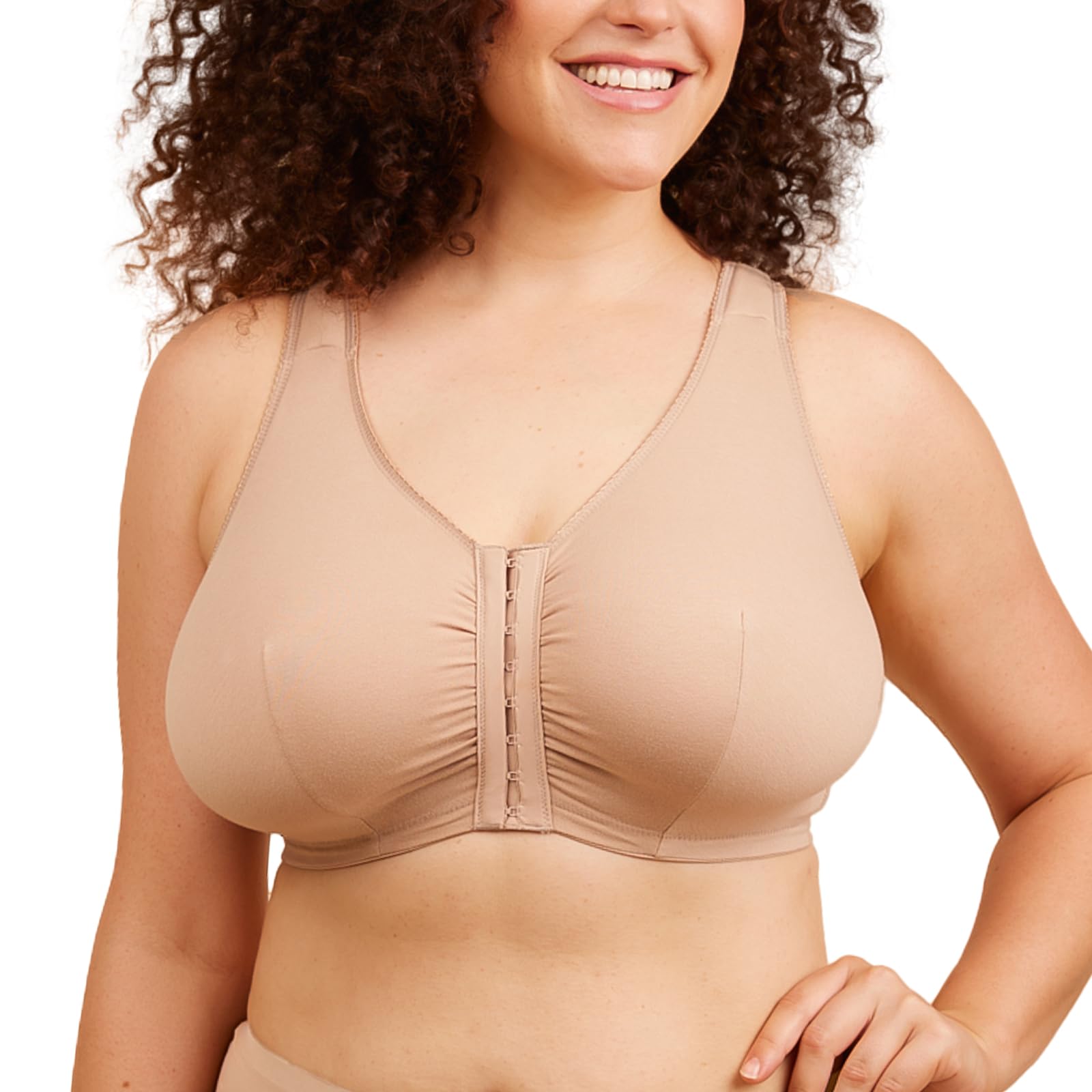 Leading Lady Front-Closure Cotton Bra