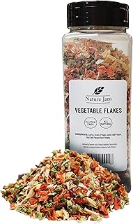 Vegetable Soup Blend Dried Dehydrated Vegetable Flakes 10 oz Reclosable Bottle To Make Ramen Noodle Soup