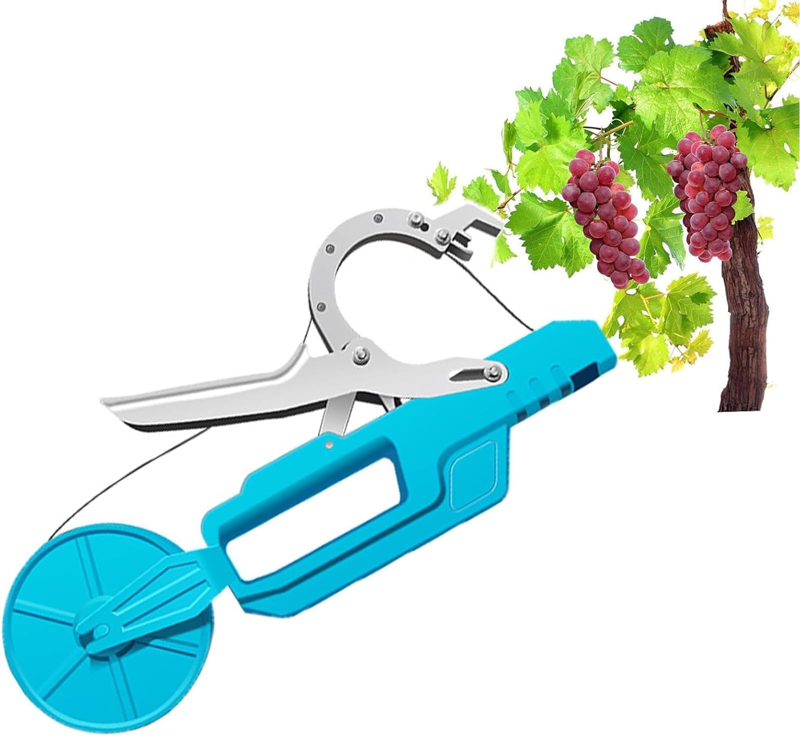 Portable Plant Tying Machine for Vine Support, Maximum 50mm Binding Diameter, Ideal for Vegetables, Grapes, Cucumbers, Tomatoes, Melons, and Fruits