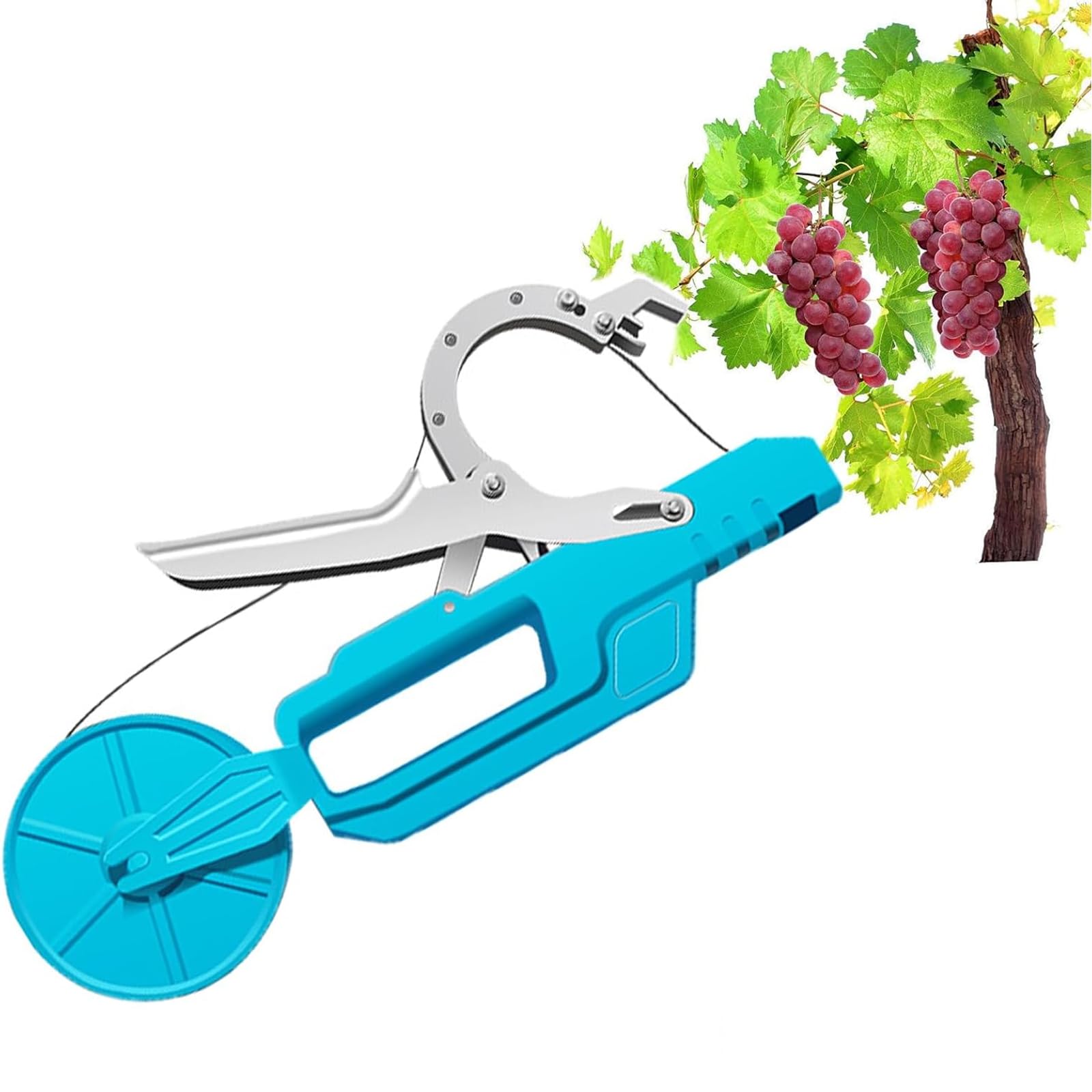 Portable Plant Tying Machine for Vine Support, Maximum 50mm Binding Diameter, Ideal for Vegetables, Grapes, Cucumbers, Tomatoes, Melons, and Fruits