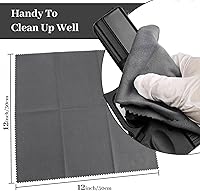 Vista 5 de 5/3 Pack Microsuede Gun Cloth - 12"x12" Gun Cleaning Cloth Lint Free - Soft and Washable Gun Cleaning Rags - Professional Gun Cleaning Supplies
