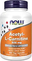 Acetyl L Carnitina 500 Mg (100 Vcaps) Now Foods