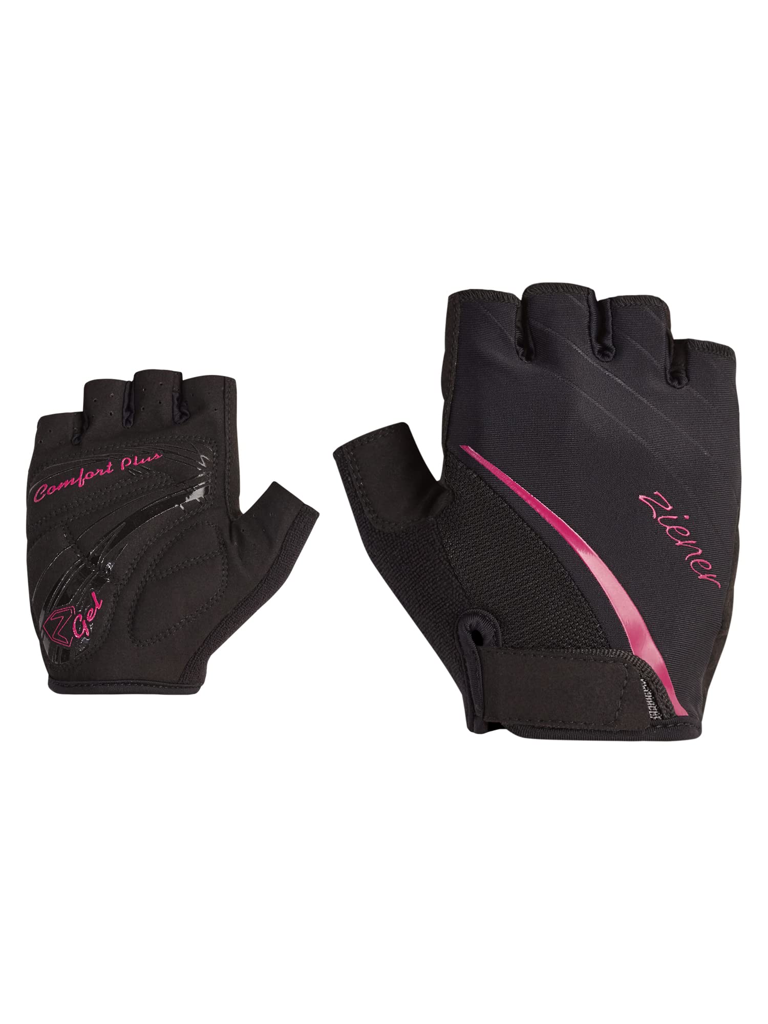 Ziener Damen Carda Fahrrad/Mountainbike/Radsport-Handschuhe | Kurzfinger - atmungsaktiv,dämpfend