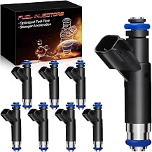 4L3E-B4C FJ867 4.6L For:-Ford Fuel Injectors Fit for 2004 2005 Explorer F150 E150 E150 Club Wagon E250, For:-Mercury Mountaineer 2004-2005, 822-11172, 04861238AB, 1L2E-D4A, (8 Pcs)