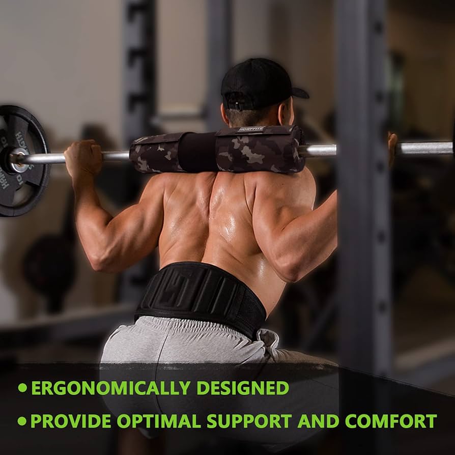 Howffite Langhantelpolster | Nacken- Und Schulter-Schutz Für Kniebeugen & Hüftstoß