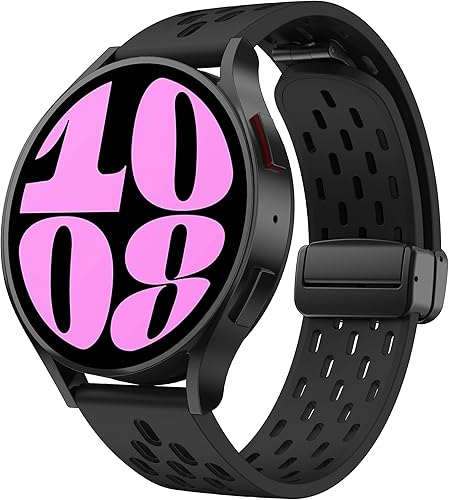 Miniatura 3 de MAKCPOIMER Correas deportivas magnéticas de 0.866 pulgadas compatibles con Samsung Galaxy Watch 3 de 1.772 pulgadasGalaxy Watch 1.811 pulgadasGear