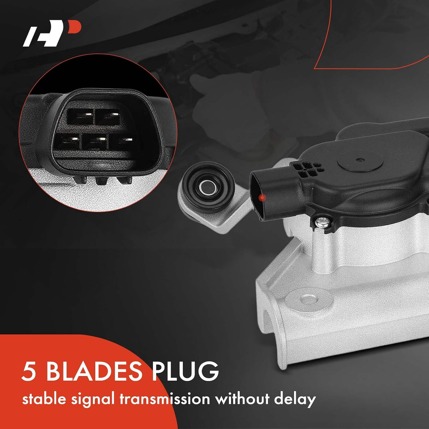 A-Premium Front Windshield Wiper Motor Compatible with Honda Element 2003-2011