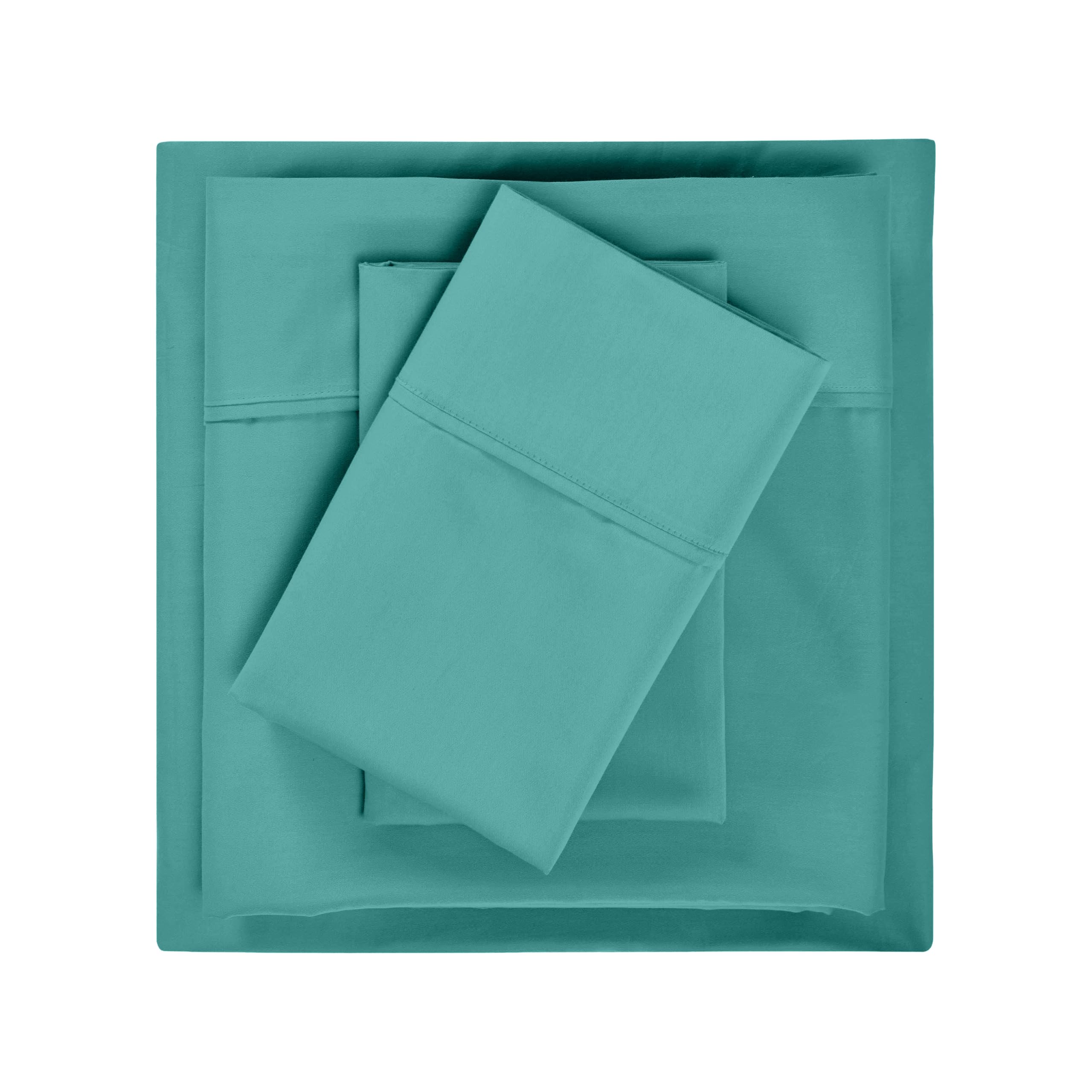 Draps de lit à coins profonds 96x203 cm pour matelas épais sans pli