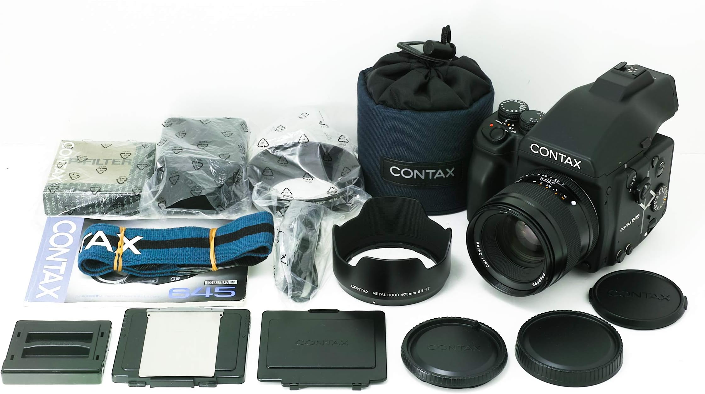 Contax 645 6x4.5 SLR Medium-Format Camera